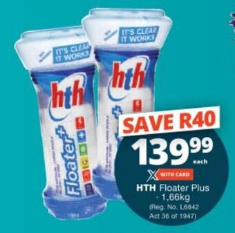 Checkers HTH Floater Plus offer