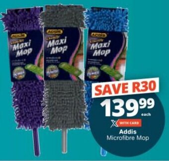 Checkers Addis Microfibre Mop offer