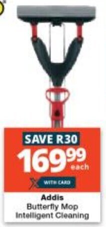 Checkers Addis Butterfly Mop Intelligent Cleaning offer