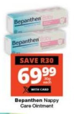 Checkers Bepanthen Nappy Care Ointment offer