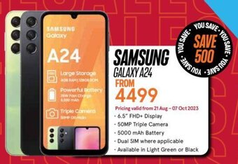 Jet SAMSUNG GALAXY A24 offer