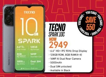 Jet TECNO SPARK 10C offer