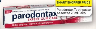 Paradontax Toothpaste Assorted 75ml Each