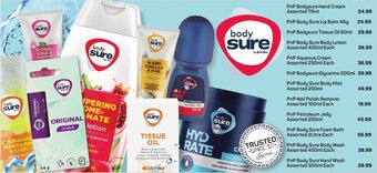 Pick n Pay PnP Bodysure Hand Cream Assorted 75ml offer