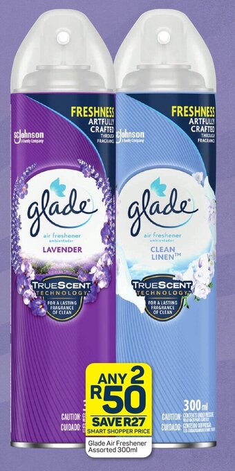 Pick n Pay Glade Air Freshener Assorted 300ml offer