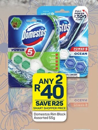 Pick n Pay Domestos Rim Block Assorted 55g offer