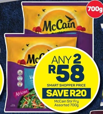 Pick n Pay McCain Stir Fry Assorted 700g offer