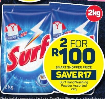 Surf Hand Washing Powder Assorted 2kg