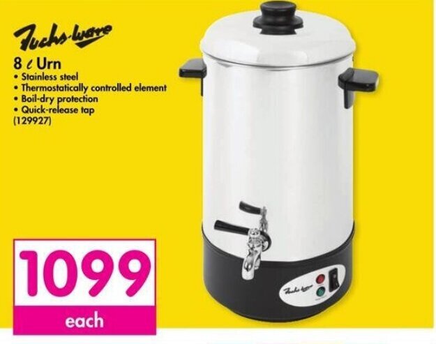 Electric store urn makro