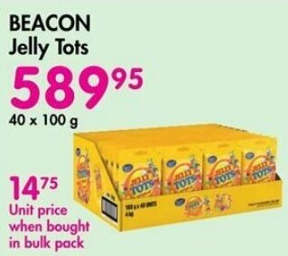 Makro BEACON Jelly Tots offer