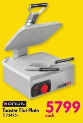 Makro ANVIL Toaster Flat Plate offer