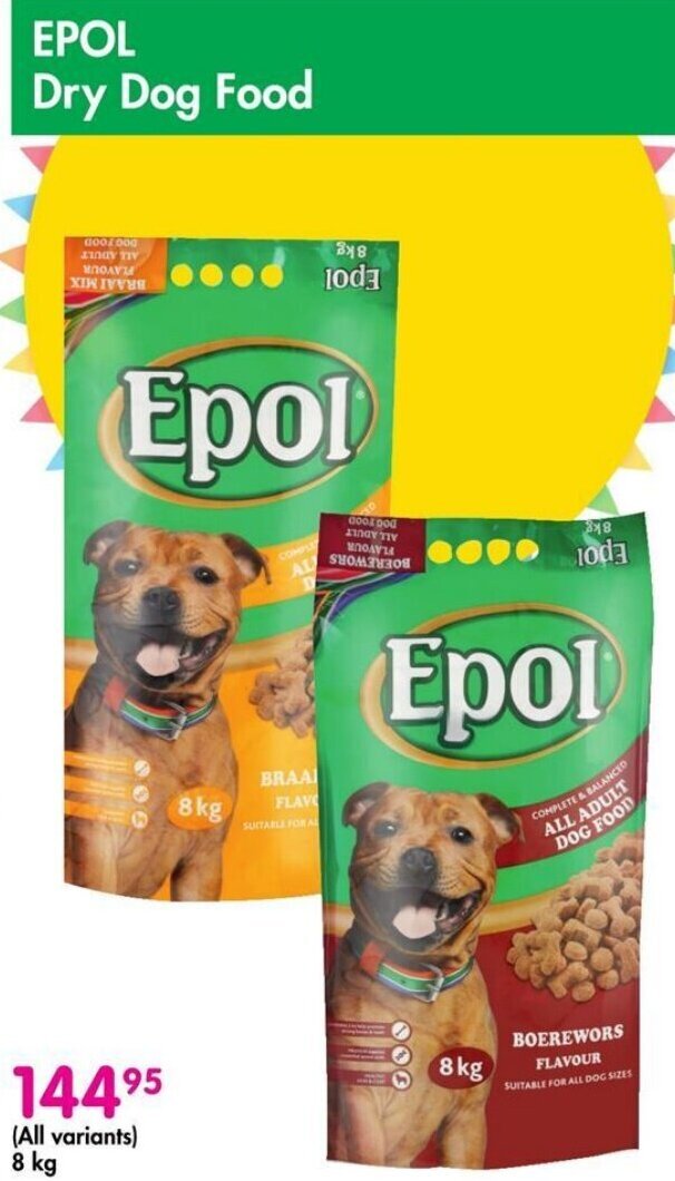 EPOL Dry Dog Food offer at Makro