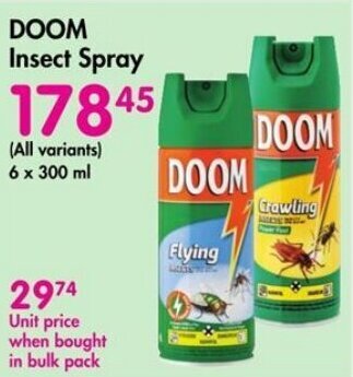 Makro DOOM Insect Spray offer
