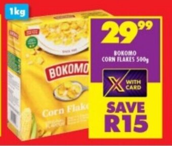 Shoprite BOKOMO CORN FLAKES 500g offer