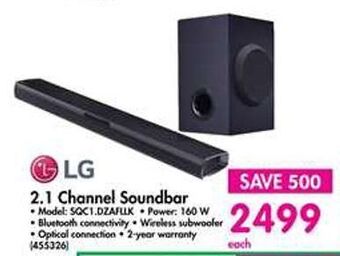 Makro 2.1 channel soundbar offer