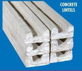 Boxer Build CONCRETE LINTELS offer