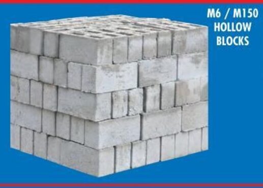 M6 / M150 HOLLOW BLOCKS offer at Boxer Build