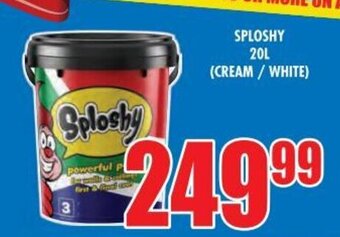 Sploshy 20L (CREAM/WHITE)