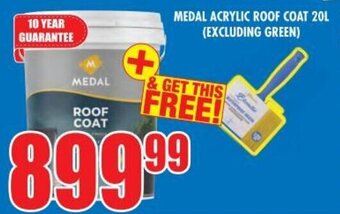 Boxer Build MEDAL ACRYLIC ROOF COAT 20L (EXCLUDING GREEN) offer
