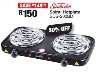 OK Furniture Sunbeam Spiral Hotplate SDS-200BD offer