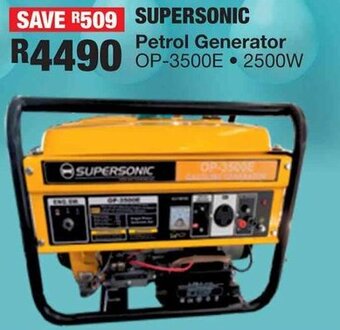 OK Furniture SUPERSONIC Petrol Generator offer