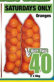 Boxer Oranges offer