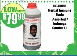 Boxer Ugambu herbal immune tonic assorted / imimoya gambu offer