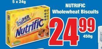 Boxer Nutrific wholewheat biscuits offer