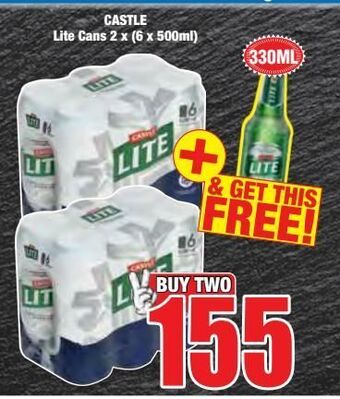 Boxer Castle lite cans offer