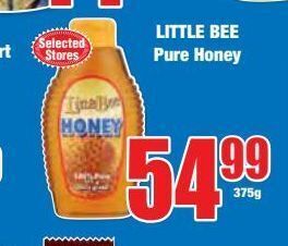 Boxer Little bee pure honey offer