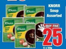 Boxer Knorr soup assorted offer