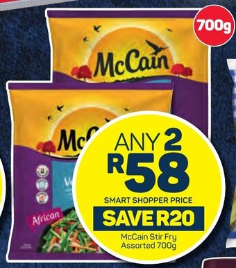 Pick n Pay McCain Stir Fry Assorted 700g offer