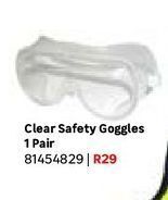 Leroy Merlin Clear safety goggles 1 pair offer