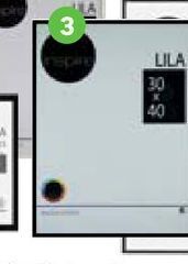 Leroy Merlin Inspire lila picture frames offer