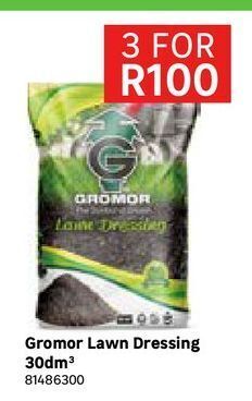 Leroy Merlin Gromor lawn dressing 30dm3 offer