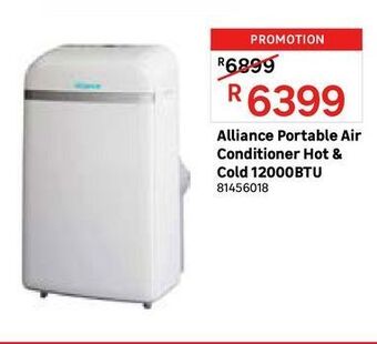 Leroy Merlin Alliance portable air conditioner hot & cold 12000 btu offer