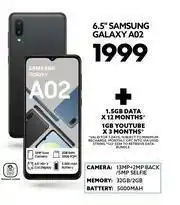 Ackermans Samsung Galaxy 6.5" A02 offer
