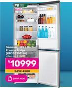 Game Samsung 328ltr bottom freezer fridge rb33j3011sa offer