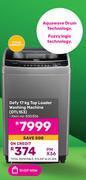 Game Defy 17kg top loader washing machine dtl153 offer
