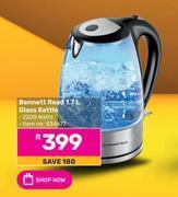 Game Bennett read 1.7ltr glass kettle offer