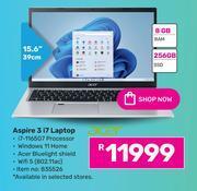 Game Acer 15.6(39cm) aspire 3 i7 laptop offer