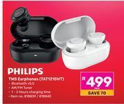 Game Philips tws earphones tat1215wt offer