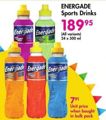 Makro ENERGADE Sports Drinks offer