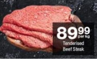 Checkers Tenderised Beef Steak offer