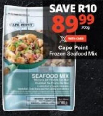 Cape Point Frozen Seafood Mix