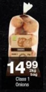 Checkers Class 1 Onions offer