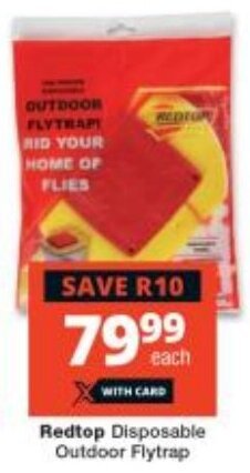 Redtop Disposable Outdoor Flytrap