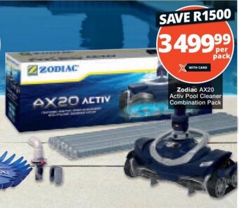 Zodiac AX20 Activ Pool Cleaner Combination Pack