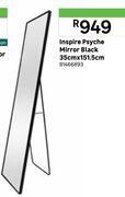 Leroy Merlin Inspire psyche mirror (black) 35cm x 151.5cm 81466893 offer