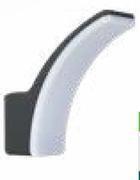 Inspire lakko wall lamp led 1500lm 4000k dark grey ip44 81483448 offer ...